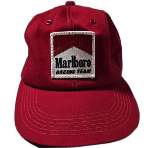 Marlboro Racing Team Formula 1 Racing Hat Red Black White Fan Apparel